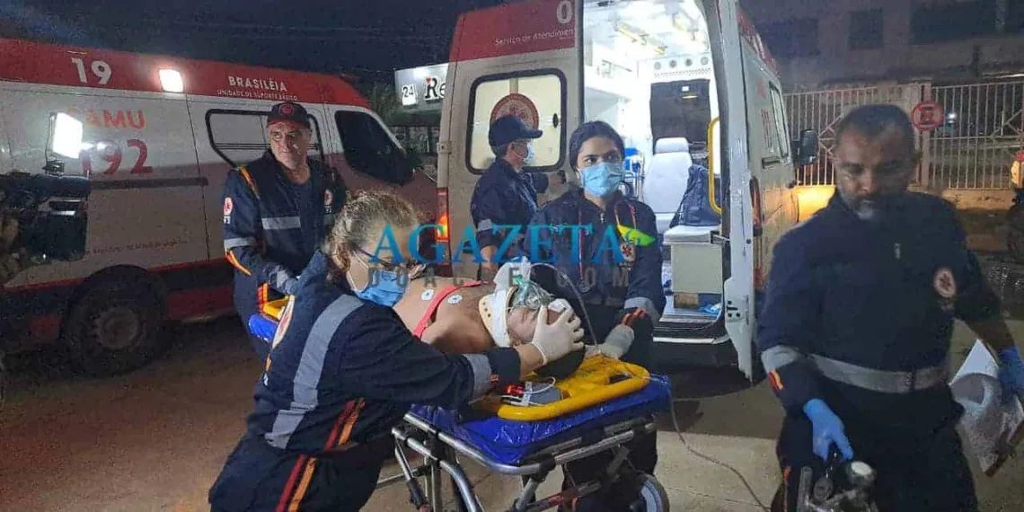Ciclista alcoolizado sofre acidente ao descer ladeira e vai parar no PS em estado grave