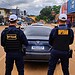 Batalhão de trânsito apreende veículo adulterado no trevo de Senador Guiomard