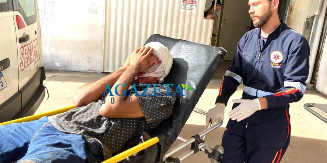 Em Rio Branco, homem é agredido a pauladas pela namorada
