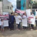Familiares de presos protestam em frente à Aleac com denúncias de tortura e condições precárias nos presídios