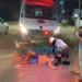 Colisão entre motos deixa homem ferido na Avenida Antônio da Rocha Viana