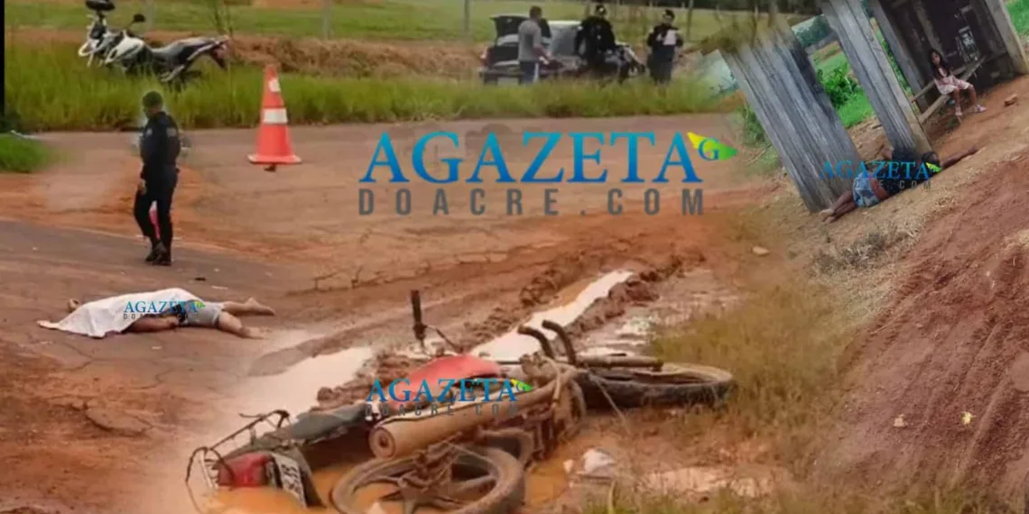 Tragédia na AC-40: Motociclista morre em colisão frontal com veículo 