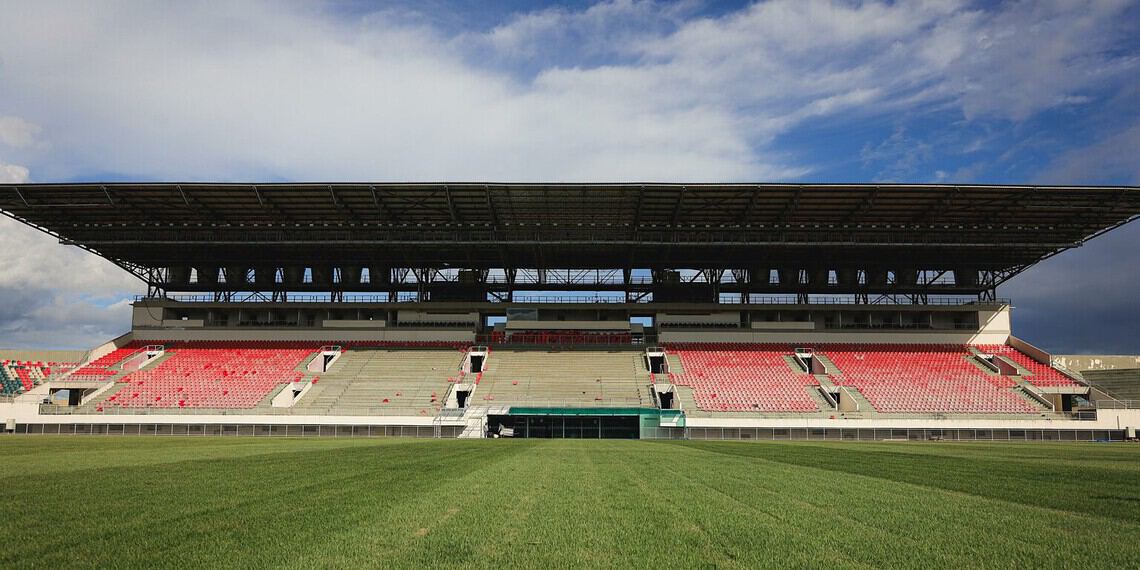 Estádio Arena da Floresta, localizado em Rio Branco, símbolo de destaque no esporte acreano. Foto: José Caminha/Secom
