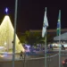 Rodoviária de Rio Branco ganha iluminação natalina da prefeitura; veja fotos