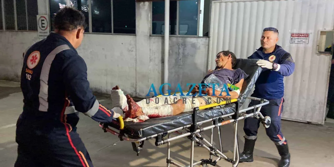 Trabalhador leva três tiros e escapa da morte, em Rio Branco