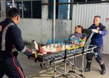Trabalhador leva três tiros e escapa da morte, em Rio Branco