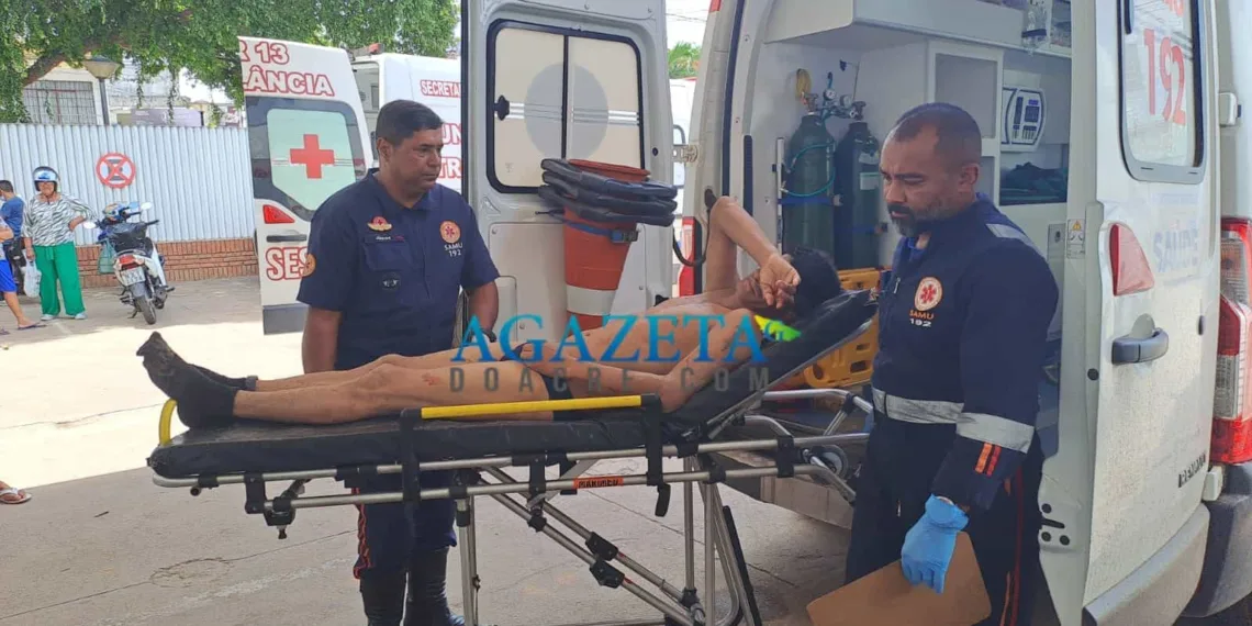 Após ser perseguido no Bairro 15, homem pula e atravessa Rio Acre a nado para escapar da morte