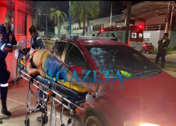 Homem é atropelado ao sair do próprio carro, na Avenida Ceará, e fica em estado grave
