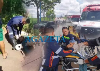Motoboy é atropelado por homem embriagado e fica em estado crítico