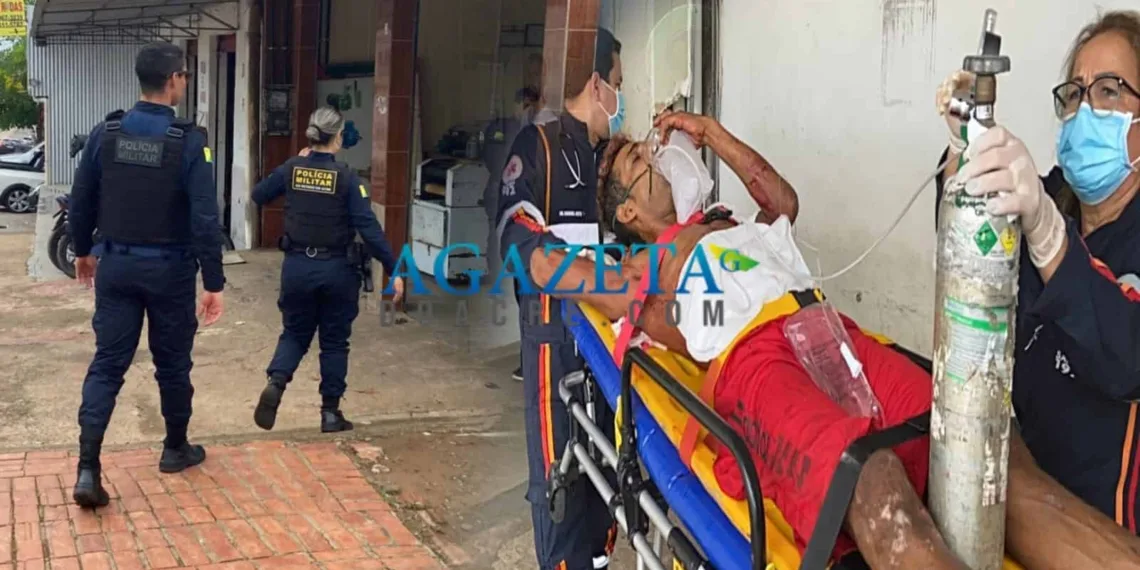 Homem sofre tentativa de homicídio e dá entrada em estado grave no PS