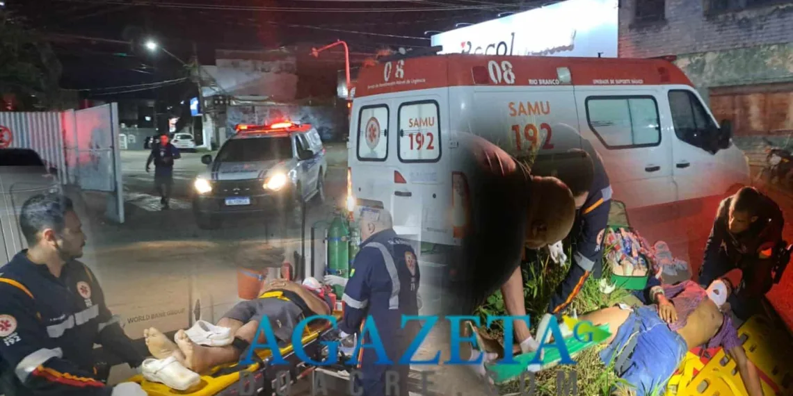 Homem sofre mal súbito, perde o controle do veículo e atropela adolescente que dirigia motocicleta na Transacreana
