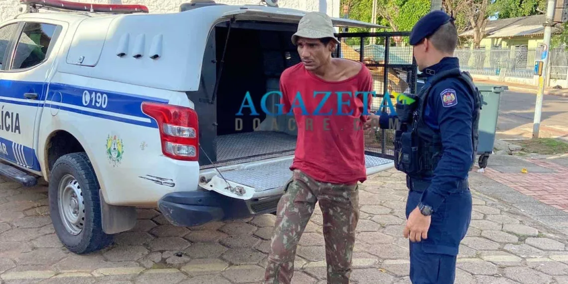 Homem suspeito de cometer vários furtos na capital é preso