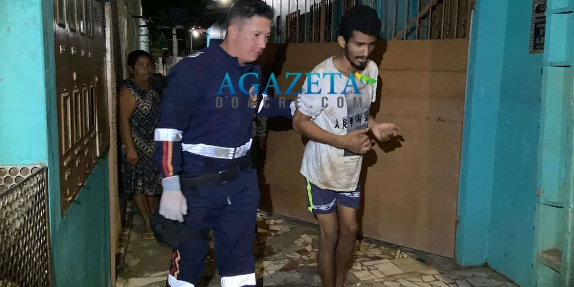 Diarista é violentamente agredido e vai parar no hospital em Rio Branco
