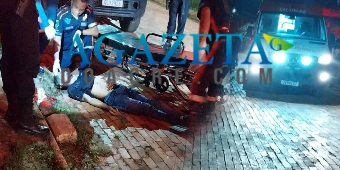 Homem leva tiro na cabeça e é encaminhado em estado gravíssimo ao PS