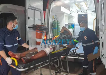 Homem é alvejado com quatro tiros; criminosos fugiram do local