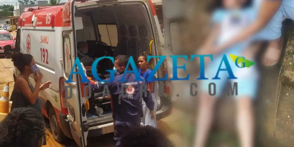 Criança de 7 anos é atropelada após sair da escola, em Rio Branco