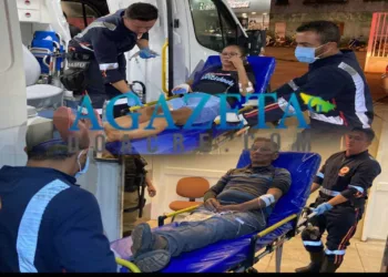 Idosos são brutalmente agredidos ao tentarem impedir que marido espancasse na esposa