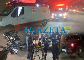 Motociclista corre risco de ficar paraplégico após acidente na Avenida Sobral