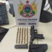Giro prende criminoso, apreende arma de fogo e munições no 2º Distrito