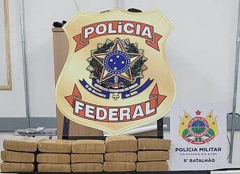 Polícia Federal apreende 20 quilos de drogas após recebimento de denúncia anônima
