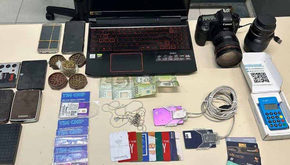 A captura ocorreu após as autoridades receberem informações sobre a presença do suspeito na cidade catarinense (Foto: Jornal Conexão)