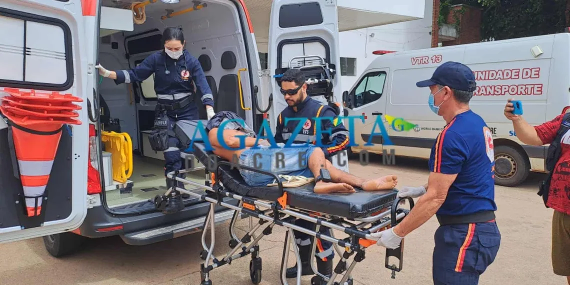 No Taquari, homem monitorado pela Justiça escapa da morte após levar tiro de antigos comparsas