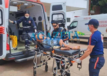 No Taquari, homem monitorado pela Justiça escapa da morte após levar tiro de antigos comparsas
