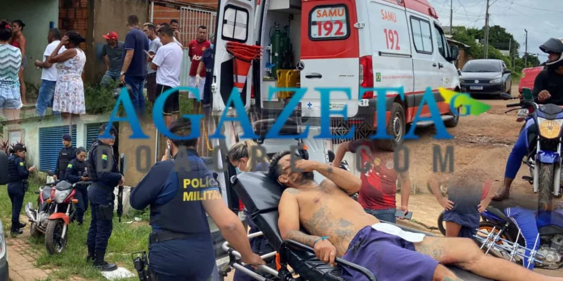 Em Rio Branco, homem sofre emboscada e leva dois tiros no bairro Montanhês