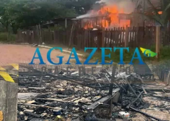 Guerra entre facções: Criminosos incendeiam residência no 2⁰ Distrito da Capital