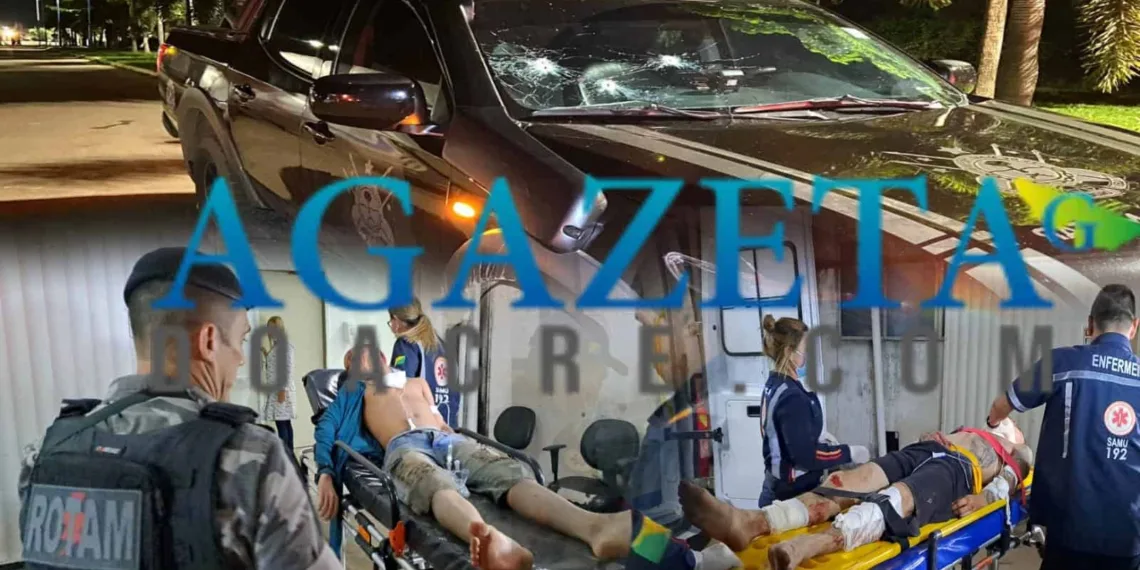 Criminosos são baleados no 2⁰ Distrito da Capital após troca de tiros com a polícia 