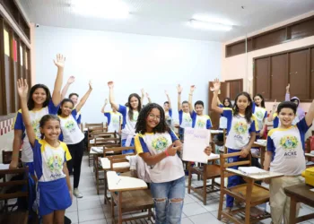 Alunos da rede estadual do Acre. Foto: Mardilson Gomes/SEE