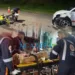Motociclista fica gravemente ferido em colisão no bairro Xavier Maia