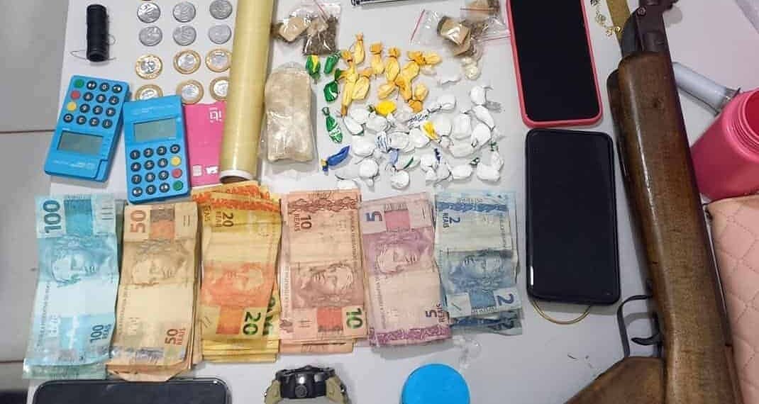 Três pessoas são presas por tráfico de drogas em Acrelândia