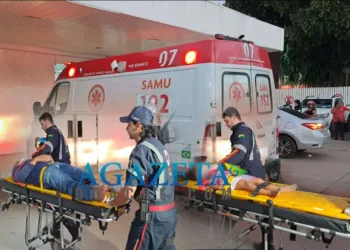 Acidente deixa pai e filha de cinco anos feridos na Estrada do Calafate