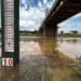 O manancial registrou 11,22 metros na manhã desta segunda-feira, 8 (Foto: arquivo Defesa Civil de Rio Branco)