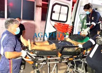 Homem escapa da morte após levar tiro no rosto e sair correndo