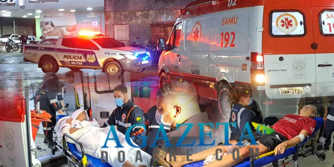 Insegurança: criminosos disparam contra três homens na porta de igreja em Rio Branco