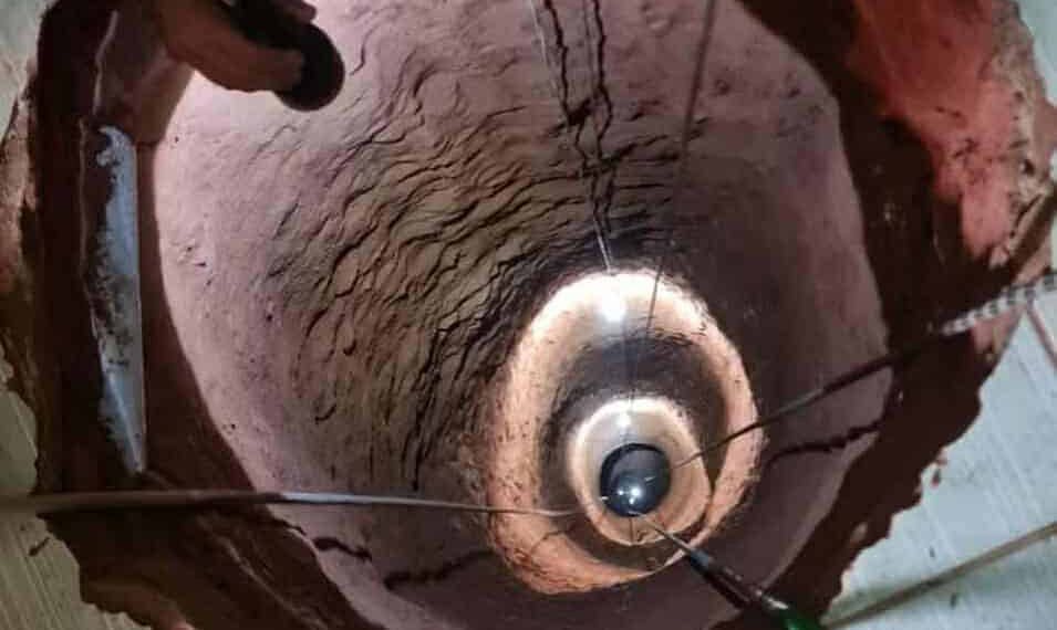 Idoso sonha com tesouro, cava buraco de 40 metros dentro de casa, escorrega e morre