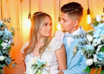 O goiano José Thadeu M. Ferraz casou se com a acreana Maria de Fátima Chávez dia 3 de janeiro na cidade de Aparecida de Goiânia