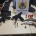 Quatro pessoas são presas e cinco armas de fogo apreendidas em Rio Branco
