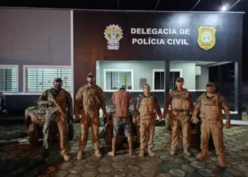 Foragido por estupro e assalto à mão armada é preso no interior do Acre