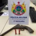 Durante Operação, PM apreende mais uma arma de fogo no Bairro Taquari