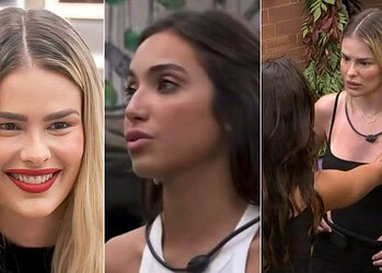 Yasmin Brunet e Vanessa Lopes no BBB 24 — Foto: Reprodução