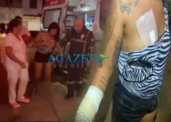 Homem tem acesso de fúria e esfaqueia ex-namorada; testemunhas dizem que ele estava possuído