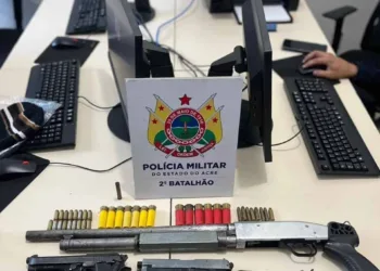 PM detém faccionados e apreende armas de fogo no Taquari