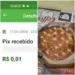 Pizzaria entrega pizza de papelão a cliente que fez Pix de um centavo e enviou comprovante falso