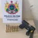 Polícia prende faccionado com arma e munições, no interior do Acre