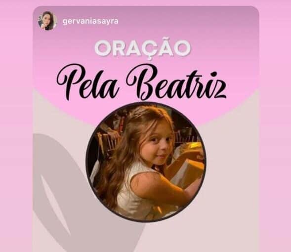 Filha do deputado Eduardo Velloso segue internada em hospital do DF; família pede orações