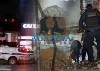 Criminosos tentam assaltar agência bancária em Rio Branco usando explosivos