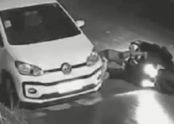 Vídeo registra três acidentes consecutivos em bairro de Rio Branco com minutos de diferença
